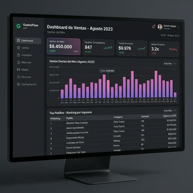 ERP Backoffice Zorafood